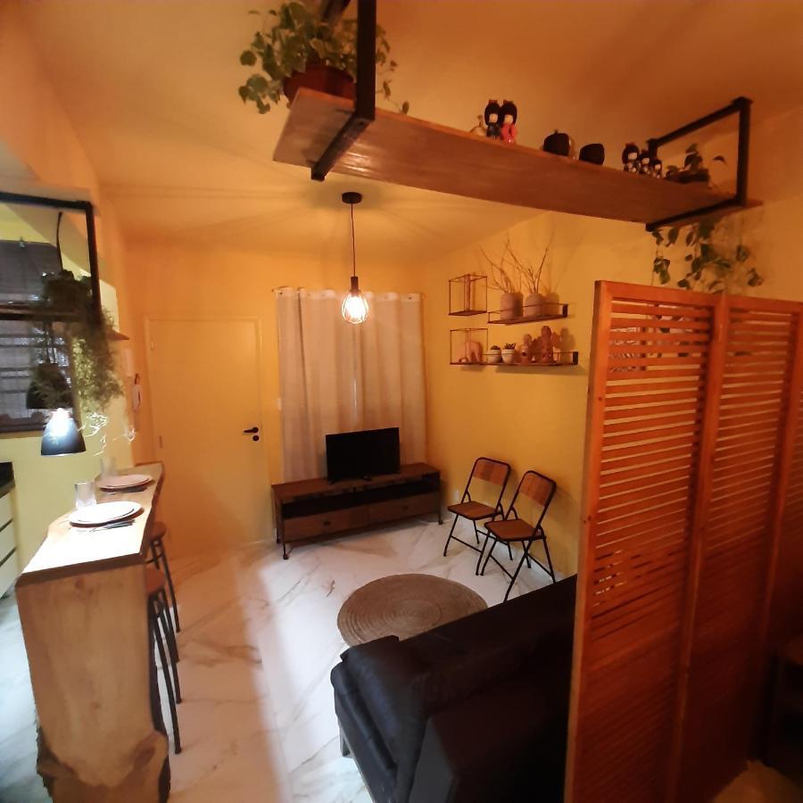 Sala Living 609 S Vicente Book Apartment Sao Vicente  Bagian luar foto
